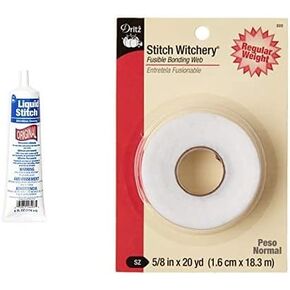 Dritz Liquid Stitch and Stitch Witchery Bonding Web