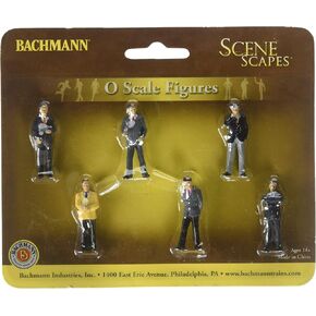 Bachmann Industries Miniature O Scale Tigures Train Train (6 Piece)