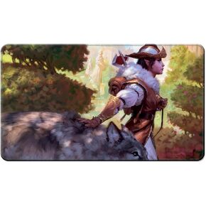 Ultra Pro - Commander Series #2: Allied - Selvala ، Heart of the Wilds (Fan Outed) Playmat من أجل Magic: The Gathering ، Custom Gaming Game Play Playmat Surface Assectory