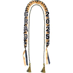 14 PCS Graduation Leis Graduation Ribbon LEI Class of 2025 Graded Netclace Treguation Gift with Tassel for Thust Turnerguive Party Supplies (Pink)