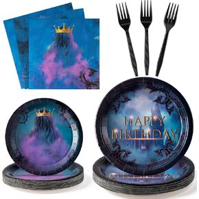Gaofanwai Ocean Ocean Piniaple Birthday Pariday - 96pcs paper paper plate plate plate for summer summer hawaii Ocean Plates يمكن التخلص من أدوات الأدوات اللاحقات الشوكات لاستلوازات حفلة استحمام الطفل