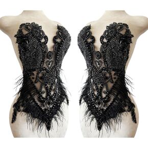 نصوص نصية مصنوعة يدويًا ، راينستون راينستون ، حجارة خياطة ، حجارة ، ملحقات بقع بلورية لزفاف الزفاف ، 13.7x22inches1pcs/bag (Violet) in Kuwait