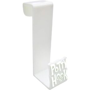 Ginsey Idea Factory Potty Hook/Storage Hook - Potty Training Storage, White (00577)