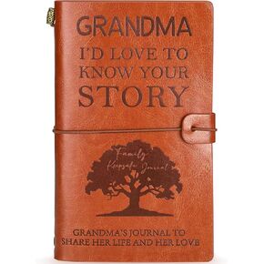 OCCdesign Birthday Gift for Mom Mothers Day Retirement Gift for Mother in Law Bonus Step Moms Wife Mommy’s First Mother’s Day Present for New Mom Mother’s Keepsake Journal Leather Planners