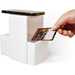 TCG Card Scanner with Phone Holder, Suitable for ManaBox and Magic TCG Scanner App, Compatible with Standard Size Unsleeved MTG and TCG Cards