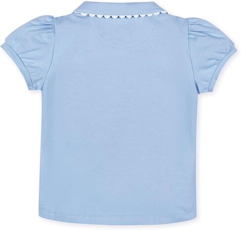 Hope & Henry Girls' Short Sleeve Flutter Sleeve Knit Top in Kuwait