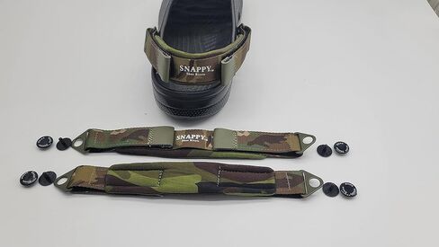 Velcro Soft Replacement Heel Straps for crocs Shoes Black Medium in Saudi Arabia