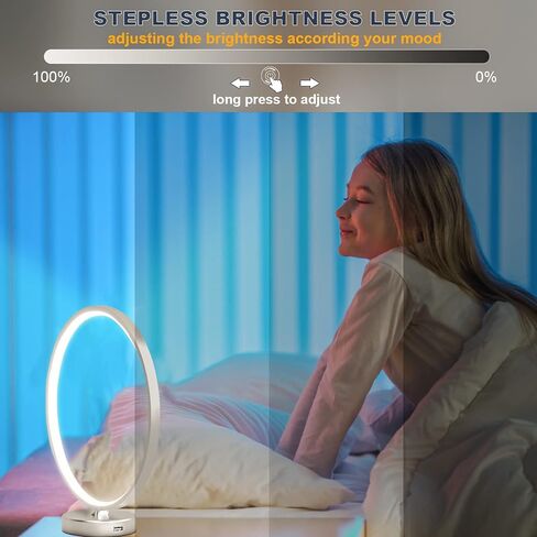 مصباح علاج بالضوء، مصباح علاج 2 في 1 ومصباح مكتبي 10000 لوكس مصباح شمس، مصباح سعيد مع عناصر تحكم مزدوجة، علاج صندوق الضوء مع 4 مؤقتات، قابل للتعتيم، 3 درجات حرارة ألوان، مصباح ضوء الشمس الاصطناعي in Kuwait