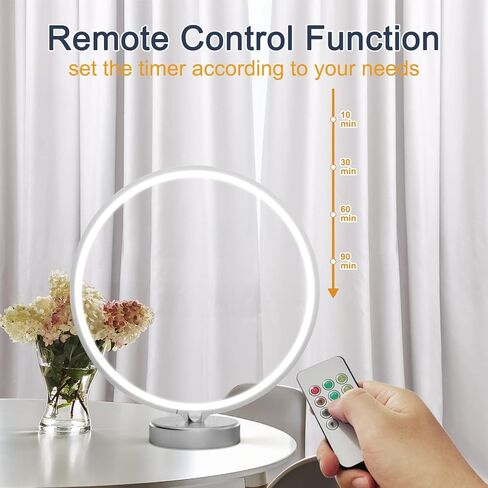 مصباح علاج بالضوء، مصباح علاج 2 في 1 ومصباح مكتبي 10000 لوكس مصباح شمس، مصباح سعيد مع عناصر تحكم مزدوجة، علاج صندوق الضوء مع 4 مؤقتات، قابل للتعتيم، 3 درجات حرارة ألوان، مصباح ضوء الشمس الاصطناعي in Kuwait