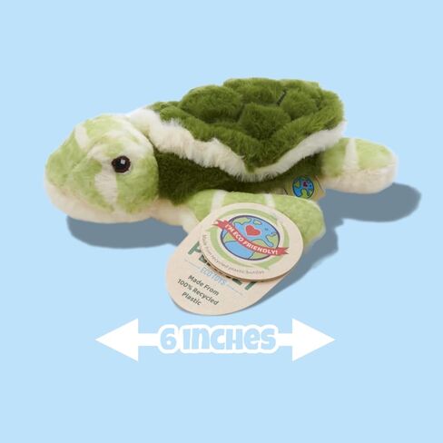 Deluxe Paws Your Planet 6'' Eco Soft Plush (Turtle) in Kuwait