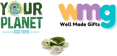 Deluxe Paws Your Planet 6'' Eco Soft Plush (Turtle) in Kuwait