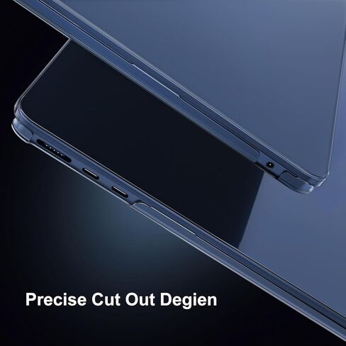 MOSISO Compatible with MacBook Air 15 inch Case 2025 2024 2023 M4 A3241 M3 A3114 M2 A2941,Ultra-Thin Natural Original Plastic Hard Shell&Matching Color Keyboard Cover&Screen Film&Pouch, Midnight Clear in Kuwait