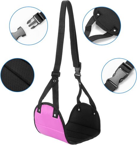 Adjustable Airplane Footrest, Adjustable Foot Hammock for Airplane, Under Desk Foot Hammock, Office Home Footrest to Relax Your Feet, Travel Accessories (Blue) in Saudi Arabia