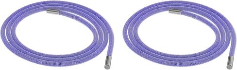 Meccanixity 2 PCS 1.5 ياردة 6 ملم أنبوب الحبل الحبل DIY الماس لسلوكي بنطلون ديني سبيكة سبيكة الملحقات الحزام الأصفر in Kuwait