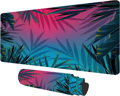 MTG Playmat Forest ، TCG Game Play Mat لـ MTG Trading Card Card Surface Surface Mousepad Game 23.6x 13.7 Inches in Kuwait