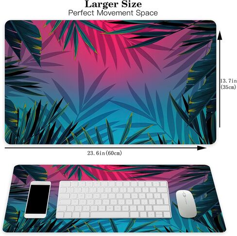 MTG Playmat Forest ، TCG Game Play Mat لـ MTG Trading Card Card Surface Surface Mousepad Game 23.6x 13.7 Inches in Kuwait