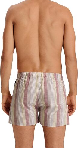 HANRO Men's Fancy Woven Boxer in Kuwait