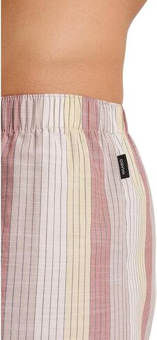 HANRO Men's Fancy Woven Boxer in Kuwait