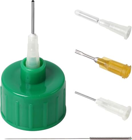 MUBYOK 24 Packs Precision Applicator Caps for 2 Ounce Acrylic Paint Bottle Car Freshie DIY Crafting Supplie in Saudi Arabia