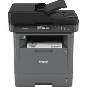 Brother MFCL5705DW Monochrome All-in-One Multifunction Laser Printer, up to 1,000 Extra Pages of Additional Toner Included in Box‡ (Renewed Premium)