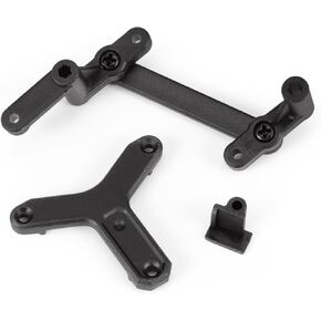 HAIBOXING RC CAR 1/8th Scale Previt Parts Assembly و Servo Top Mount تنطبق على الإصدار الجديد 18868 و 18858 و 18859 و 18859A (M1814)