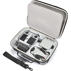Raiace Hard Travel Careing Case متوافق مع DJI Mini 3 Pro Drone وملحقاتها. (الحالة فقط) - رمادي