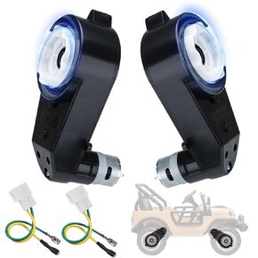 2PCS 24V 40000RPM عجلات تعمل بالترقية محرك صندوق التروس RS555 عجلات محرك عجلات عالية السرعة للأطفال