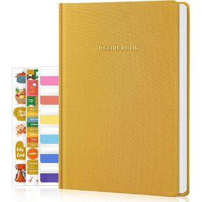 WEMATE Recipe Book to Write in Your Own Recipes, Hardcover Blank Recipe Books, 75 Recipes for Family to Organize Your Recipes, Cooking Gifts,6" x 8", Purple in Kuwait