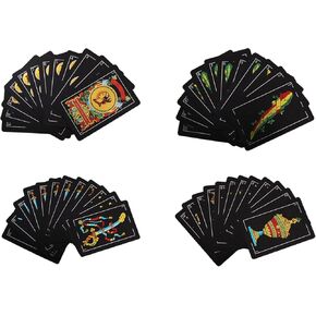 2 Pack Original Spanish Playing Cards Games,Barajas Españolas Originales,Briscas Cards Puerto Rico Spanish Deck of Cards,Baraja Cartas Españolas Mexicana,Mexican Playing Card PVC Waterproof