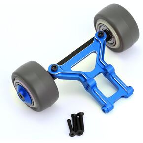 Aluminium Alloy Wheelie Bar Upgrade Parts for Arrma 1/8 Kraton Outcast Talion Notorious Typhon,Replace #AR320366 (Red)
