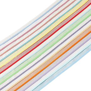 Superfindings 14pcs Book Book Book Book Books 1 Yard/PC Polycotton Bookbinding Endbands 0.53inch Book Book Book Book Decor Ribbon Book Cloth Book for Bookbinding Supplies (14 لونًا)