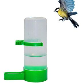 Cage Bird Drinkers 5PCS Bird Water Feeder- Reusable Bird Water Dispenser for Cage- Small Automatic Bird Feeder for Sparrow Chicken Parrots Quail Budgie Cockatiel Pet Bird Water Dispenser