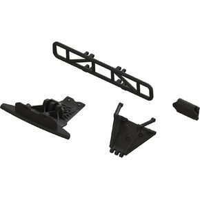 Arrma Lower Skid و Pumper مجموعة أسود ARA-1577