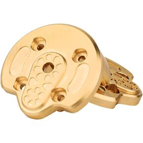Heavy Duty Brass Outer Portal Housing Covers Counter Weight for 1/18 Capra UTB18 RC Car Upgrades