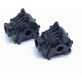 استبدال kingval 2pcs مربع الموجة البلاستيكية صندوق التروس RC أجزاء متوافقة مع Wltoys 144001 144002 124019 124018 124017 124016 144010 124007 144016 144018 RC CAR