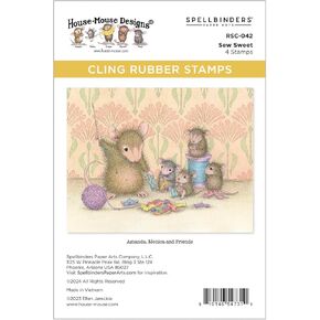 spellbinders خياطة طوابع واضحة حلوة