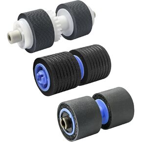 Exchange Roller for 8262B001 8262B001AA 3601C002 3601C002AA MG1-4806-000 MA3-0002-000 MG1-4814-000 Replacement Scanner Exchange Roller Kit for Canon DR-G1100 DR-G1130 G1100 G1130 G2090 G2110 G2140