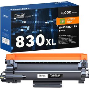 TN830XL ​​خراطيش الحبر بديل لـ Brother TN830XL ​​TN830 TN830 XL عمل الحبر للأخ HL-L2460DW DCP-L2640DW HL-L2480DW HL-L2400D HL-L2405W MFC-L2820DW 1PK (HIVELENTION)