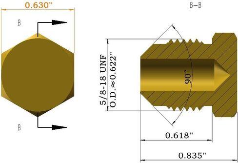 3/8'' Female Flare Swivel Brass Adapter Product Assortment for RV BBQ Grill Fire Pit Heater Gas Hose connector Coupling, 3/8-inch Flared Unions Swivel Nut Fittings (6-Pack) in Saudi Arabia