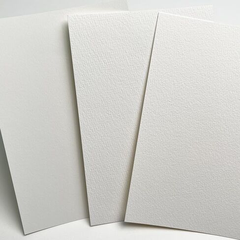 B宝虹 BHPAI Academy Watercolor Paper Roll 140 lb /300gsm Perfect for Watercolor, Gouache, Ink, Acrylic Painting Paper Freedom of cropping A3A4A5 (Hot Pressed (300GSM), (37CM*1000CM) 14.56in*393.7in) in Kuwait
