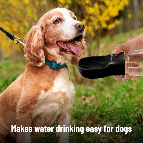 Mr. Pen- Dog Water Bottle, 19oz, Large, Blue, Portable Dog Water Bottle, Dog Travel Water Bottle, Dog Water Bottle Dispenser, Portable Water Bottle for Dogs, Pet Water Bottle, Travel Dog Water Bottle in Saudi Arabia