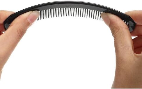 LUXXII (6 Pack) 5" Pocket Hair Comb Beard & Mustache Combs for Men's Hair Beard Mustache and Sideburns in Saudi Arabia