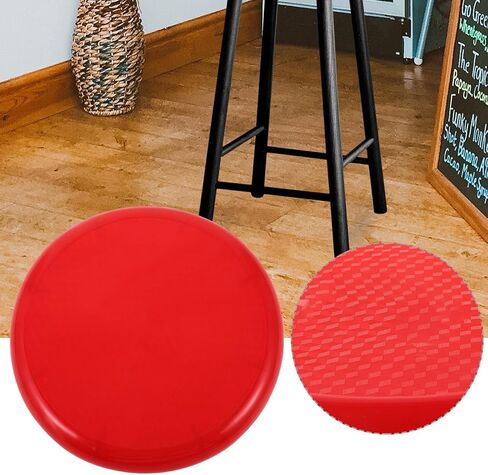 Round Plastic Stool Seat Cover Replacement for Canteen Stools Durable Plastic Surface Bar Stool Covers and Stool Cushions for Dining and Garden Use in Saudi Arabia
