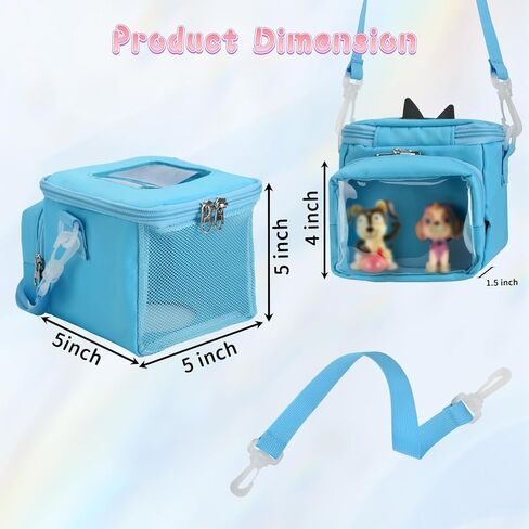 Beautyflier Carrying Case متوافقة مع مجموعة Starter Attlio Adio Toniebox ، ومنظم أكياس التخزين لأرقام Tonies الإبداعية ، وحامل حمل حقيبة للأطفال Toniebox Set (الأزرق) in Kuwait