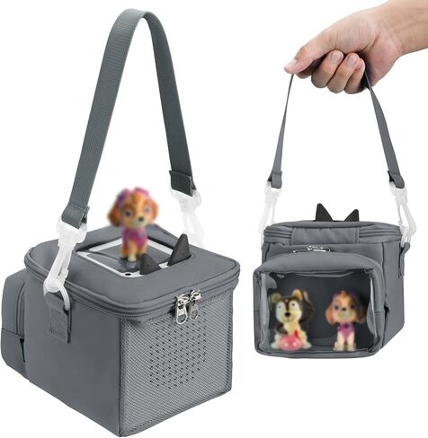 Beautyflier Carrying Case متوافقة مع مجموعة Starter Attlio Adio Toniebox ، ومنظم أكياس التخزين لأرقام Tonies الإبداعية ، وحامل حمل حقيبة للأطفال Toniebox Set (الأزرق) in Kuwait