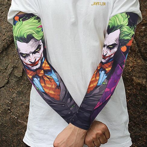 M-YOUNG UV Sun Sleeves for Men & Women Compression, Cooling Arm Sleeve with UPF 50 Protection Golf,Unique Tattoo Sleeve Gift in Saudi Arabia