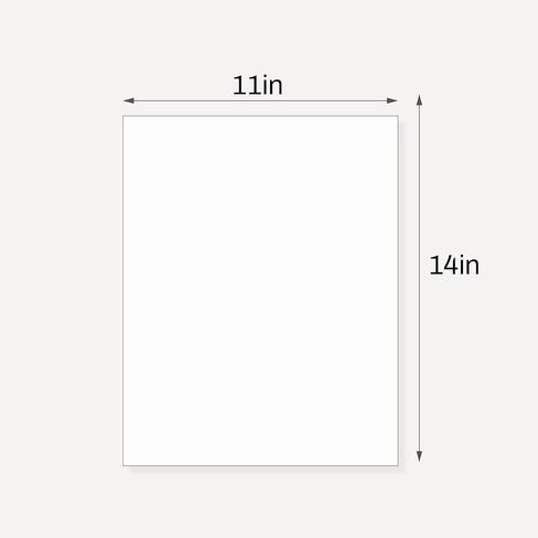 لوحات دعم حزمة Somime 10 ، 16 × 20 من الألواح البيضاء غير المقطوعة ، ألواح خالية من الأحماض للمطبوعات الفنية ، مثالية للصور ، الصور ، المطبوعات ، والإطارات in Kuwait