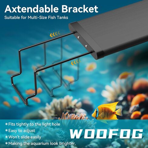 2 PCS Aquarium Light Riser for Rimmed/Rimless Fanks ، قوس حوض Aquarium Light High Holder ، موسع مصباح خزان السمك الصلب يقف LED ، مصارف الضوء على الحوض -الحوض (العرض 4.3 بوصة) in Kuwait