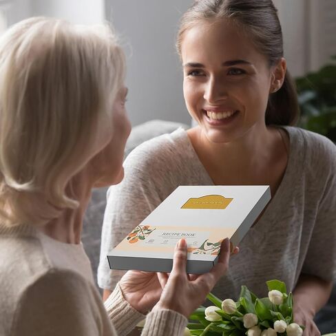 WEMATE Recipe Book to Write in Your Own Recipes, Hardcover Blank Recipe Books, 75 Recipes for Family to Organize Your Recipes, Cooking Gifts,6" x 8", Purple in Kuwait