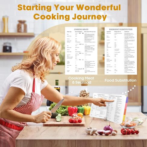 WEMATE Recipe Book to Write in Your Own Recipes, Hardcover Blank Recipe Books, 75 Recipes for Family to Organize Your Recipes, Cooking Gifts,6" x 8", Purple in Kuwait